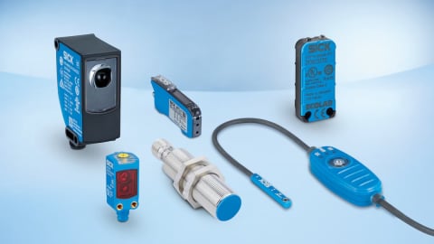 Sensores de detección SICK — ópticos, magnéticos, inductivos y capacitivos